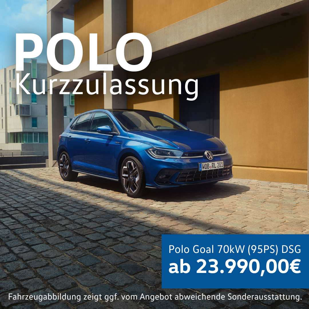 Polo mit Kurzzulassung ab 23.990 € kaufen.