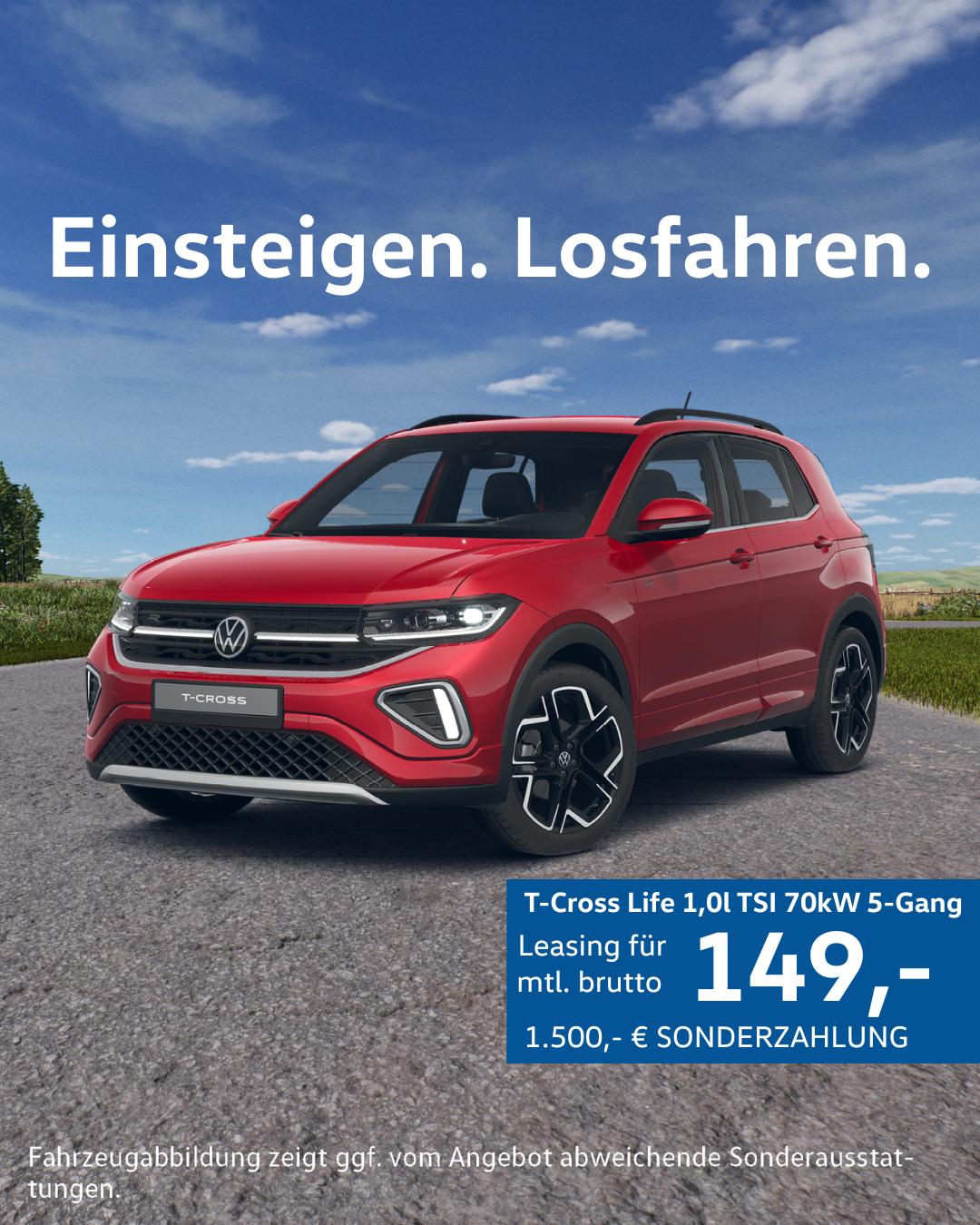 T-Cross Life Lagerwagen