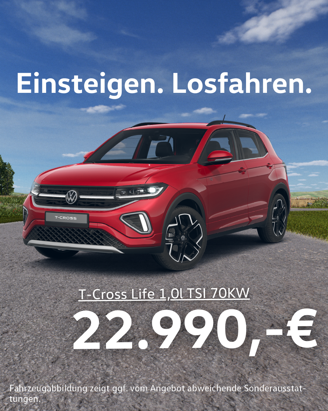 T-Cross Kurzzulassung