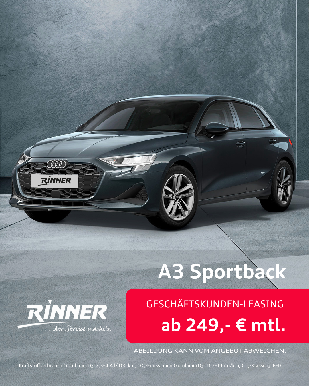 Audi A3 Sportback_Businessleasing_Autohaus Rinner_Bad Tölz