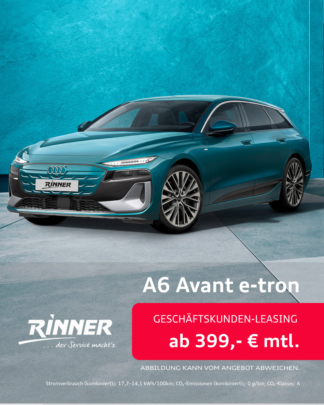 Audi A6 Avant e-tron_Businessleasing_Autohaus Rinner_Bad Tölz
