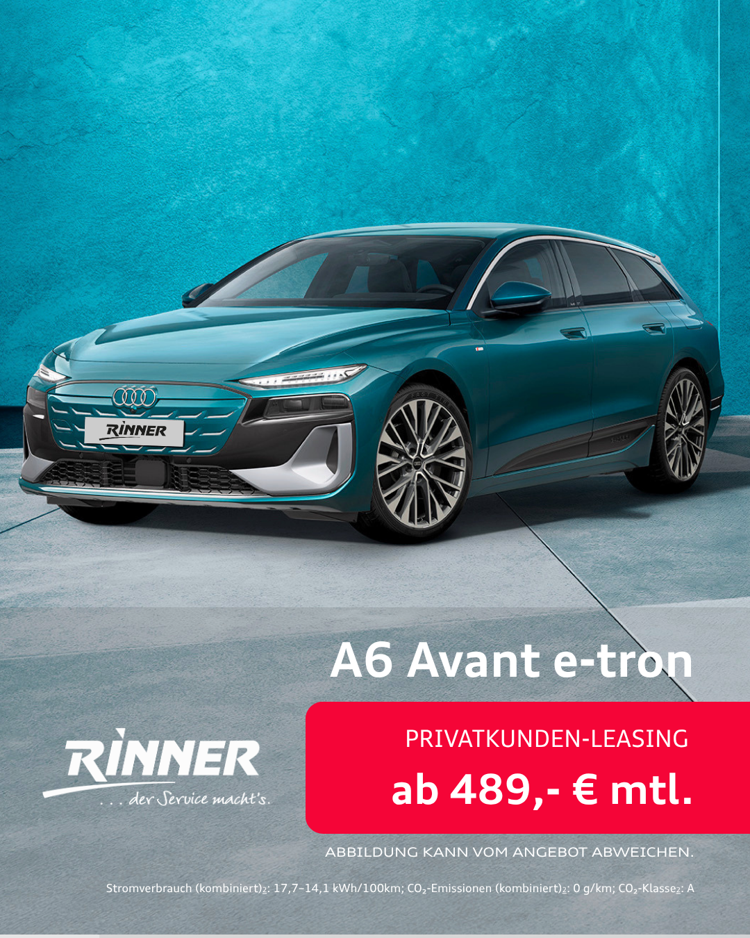 Audi A6 Avant e-tron_Privatkundenleasing_Autohaus Rinner_Bad Tölz