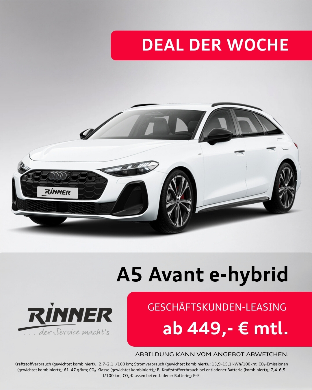 Autohaus Rinner_A5 Avant e-hybrid