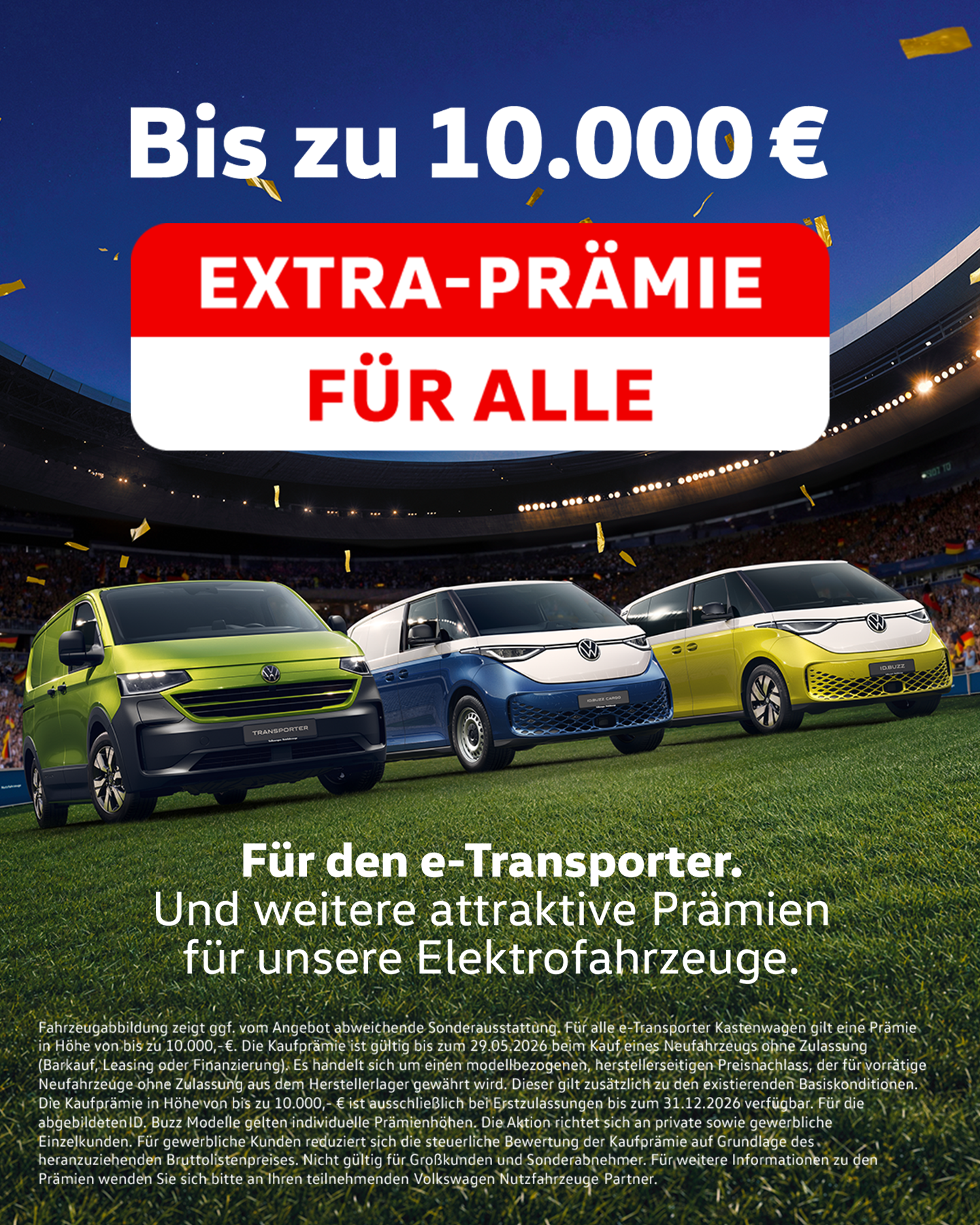 VWN Extra Prämie bis zu 10.000€