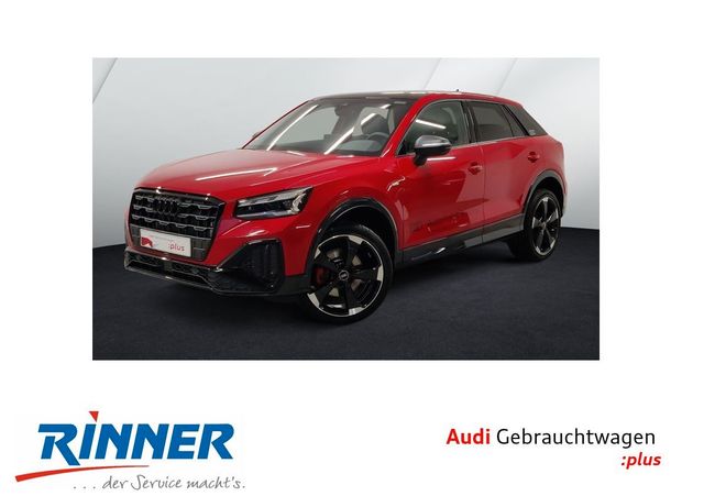 AUDI  Q2 35 TFSI S line/Pano/SONOS/Matrix-LED, Progressivrot Metallic AUDI  Q2 35 TFSI S line/Pano/SONOS/Matrix-LED, Progressivrot Metallic