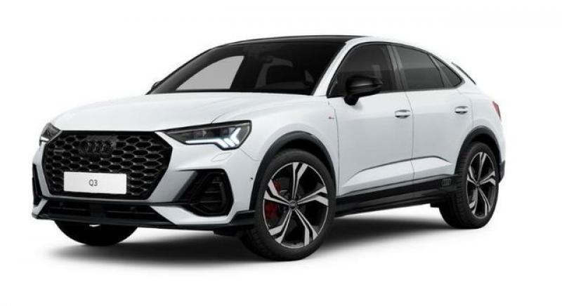 AUDI  Q3 40 TDI quattro S tronic S line, Gletscherweiß Metallic