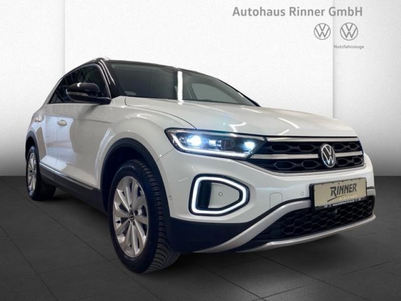 VW  T-Roc Style 81kW 6-Gang keyless/Navi/Sportpaket/, Pure White