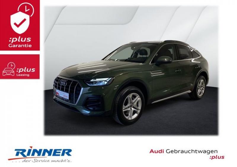 AUDI  Q5 Sportback 50 TDI quattro advanced LED/Navi, Distriktgrün Metallic