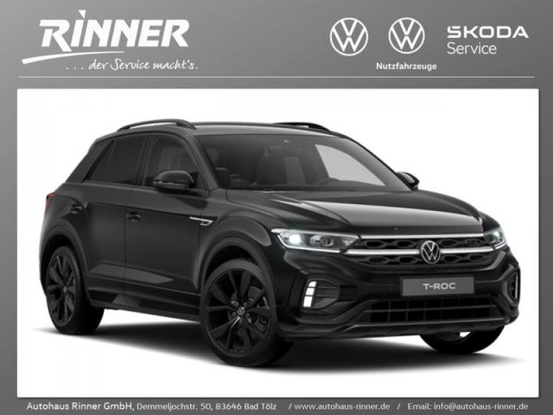 VW  T-Roc R-Line 2,0TSI 140KW DSG 4Mo. Navi/AHK/LED, Deep Black Perleffekt