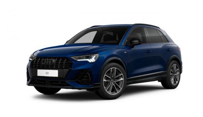 AUDI  Q3 35 TFSI S line, Navarrablau Metallic