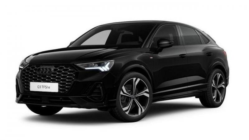 AUDI  Q3 Sportback 45 TFSI e S line, Mythosschwarz Metallic