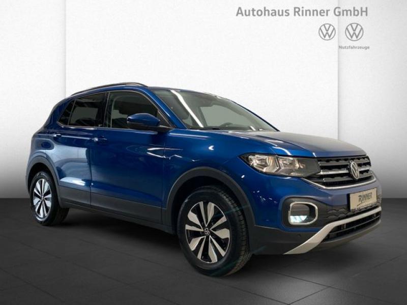 VW  T-Cross Move 1,0l TSI 81kW 6-Gang Navi/ACC/AppC., Reef Blue Metallic