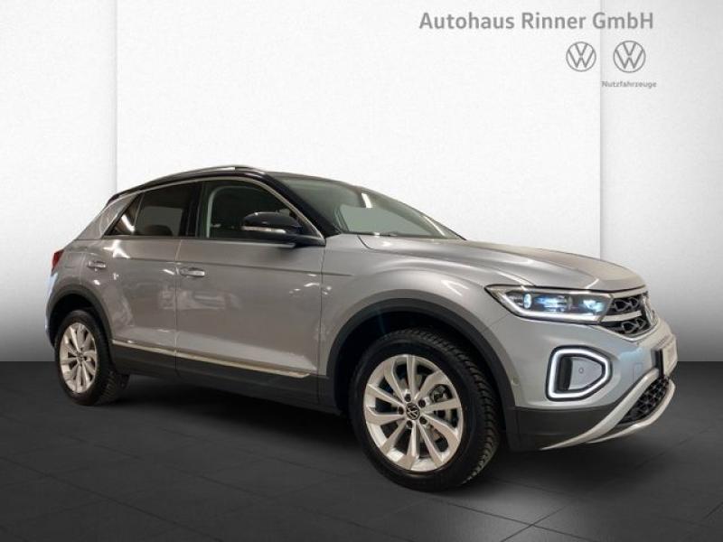 VW  T-Roc Style 1,5l 110kW TSI DSG/Navi/ACC/LM/LED/, Pyritsilber Metallic