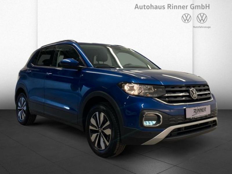 VW  T-Cross Move 1,0TSI 81kW 6-Gang, Reef Blue Metallic