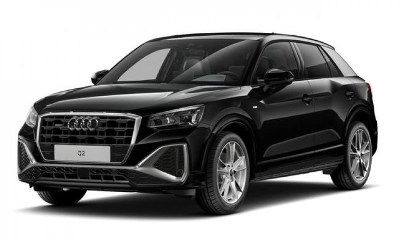 AUDI  Q2 35 TDI quattro S line, Mythosschwarz Metallic