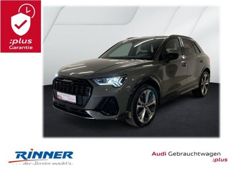 AUDI  Q3 45 TFSI quattro 2xS line/Matrix/ACC/RFK/SONOS, Chronosgrau Metallic