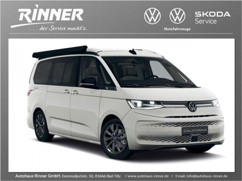 VW  T7 California Ocean 2,0 TDI 110 KW DSG Küche/AHK, Candy-Weiß