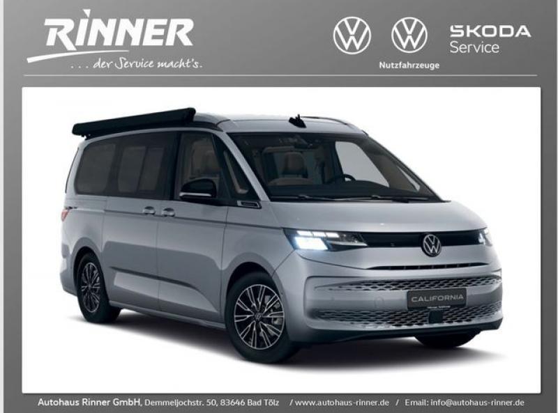 VW  T7 California Coast 2,0 TDI 110 KW DSG AHK/Küche, Monosilber Metallic