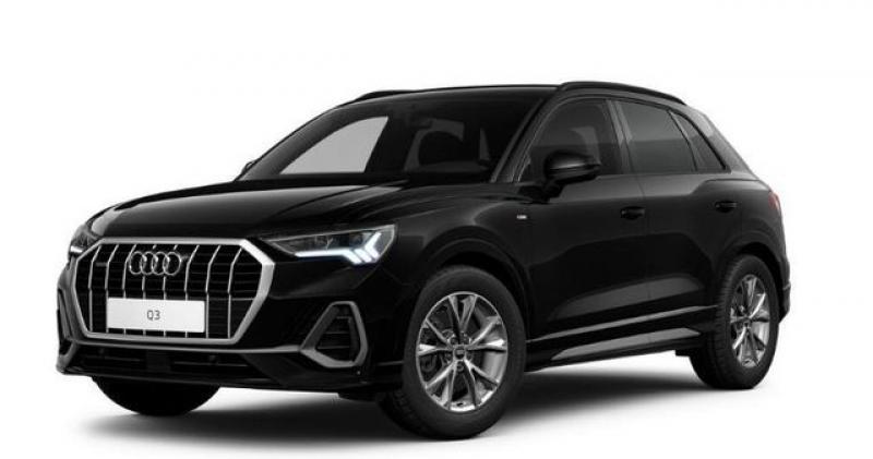 AUDI  Q3 40 TFSI quattro S line, Mythosschwarz Metallic