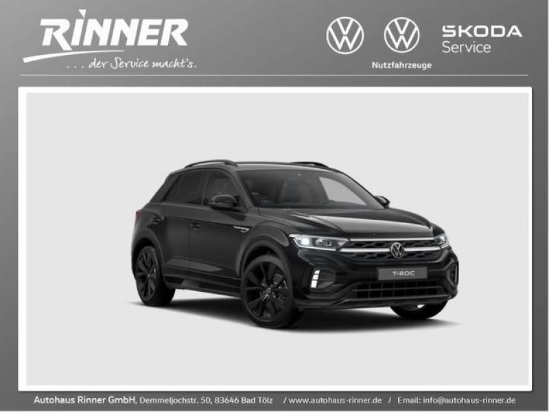 VW  T-Roc R-Line 1,5 TSI 110 KW 6Gang Navi/AHK/Klima, Deep Black Perleffekt