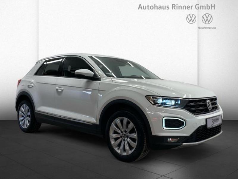 VW  T-Roc  Sport 1.5 TSI ACT OPF DSG/ACC/LED/App-Co, Pure White