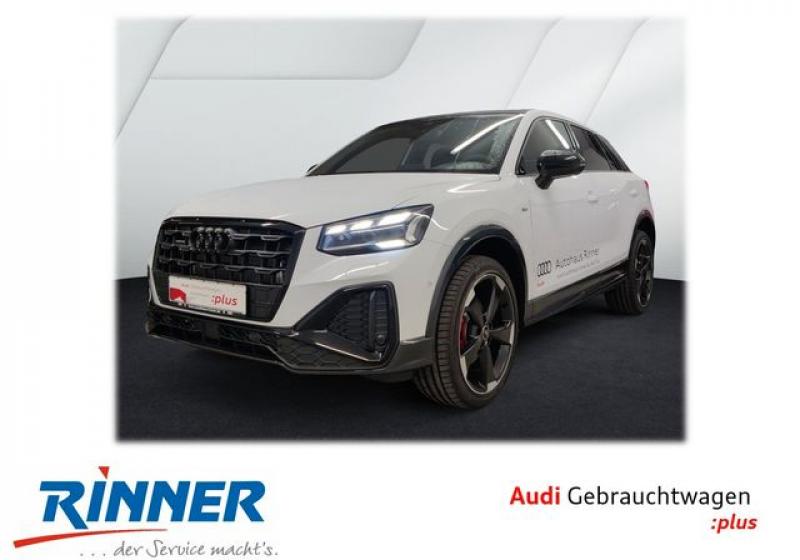 AUDI  Q2 40 TFSI quattro S line/SONOS/Pano/Matrix-LED, Gletscherweiß Metallic