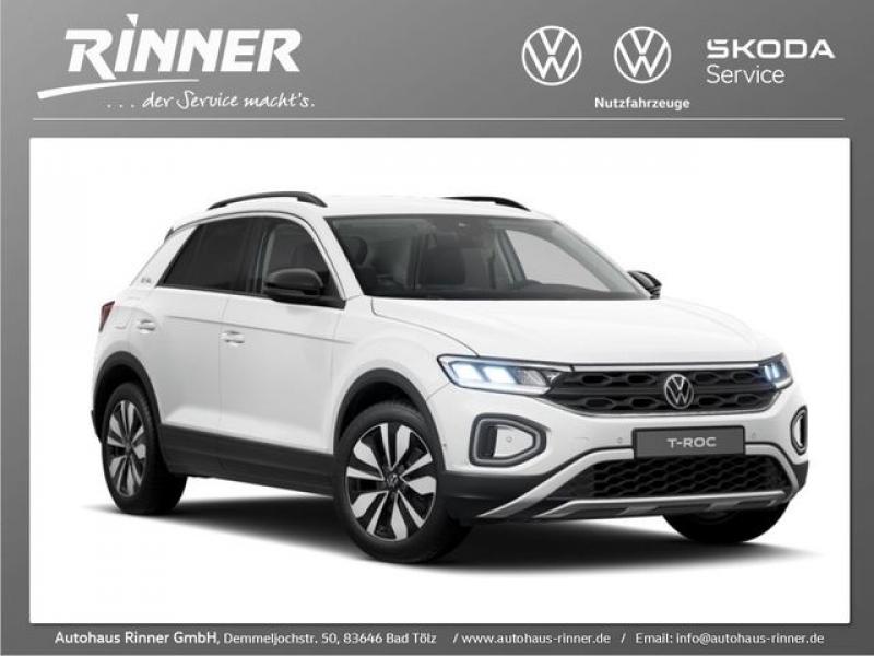 VW  T-Roc GOAL 1.0 l TSI OPF 85 kW (116 PS), Pure White