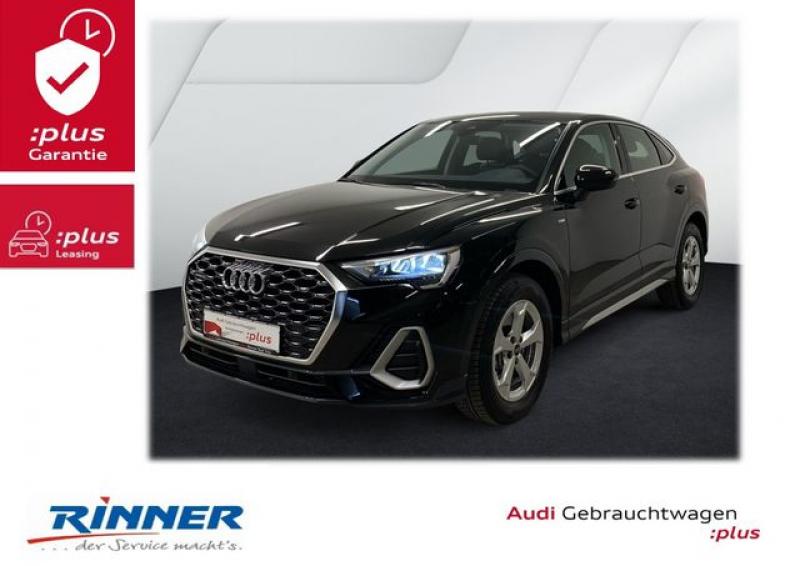 AUDI  Q3 Sportback 40 TFSI quattro S line/ACC/RFK/AVC, Mythosschwarz Metallic