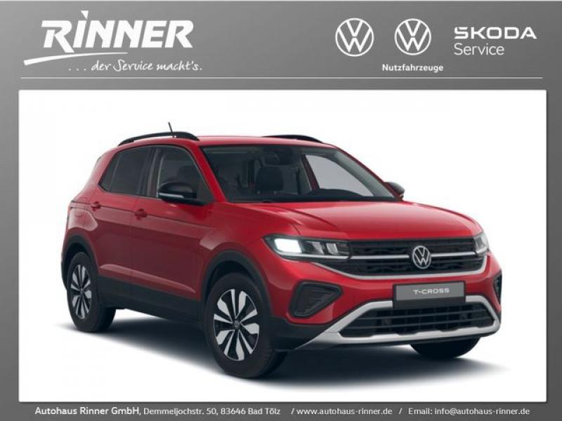 VW  T-Cross Life "Goal" 1.0 TSI 85 kW DSG Sitzhzg, Kings Red Metallic