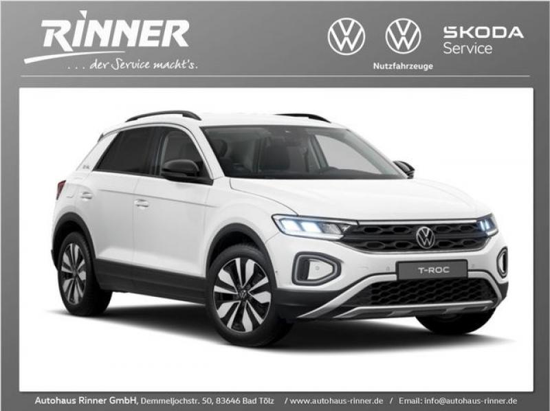 VW  T-Roc GOAL 1.0 l TSI OPF 85 kW (116 PS), Pure White