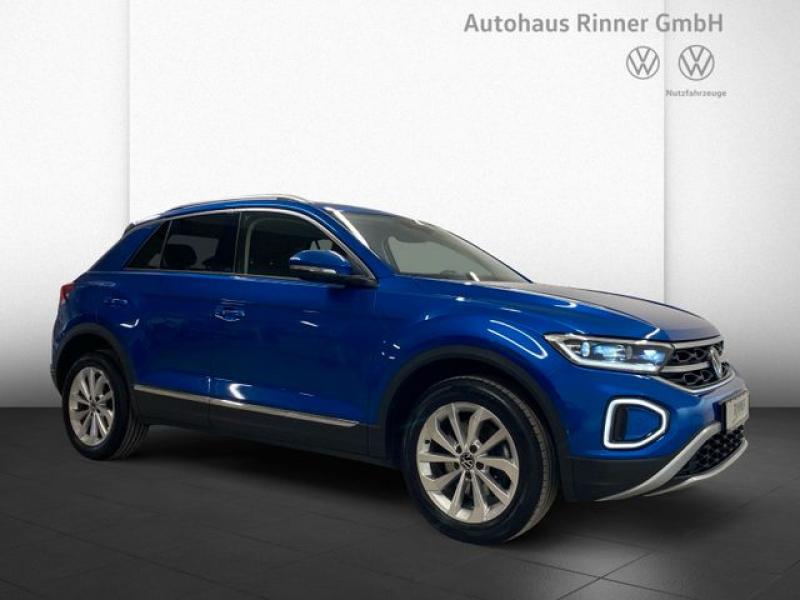 VW  T-Roc Style 2,0l TDI 110kW DSG, Ravennablau Metallic