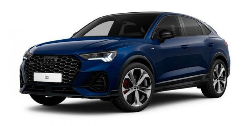 AUDI  Q3 Sportback 45 TFSI quattro S line, Navarrablau Metallic