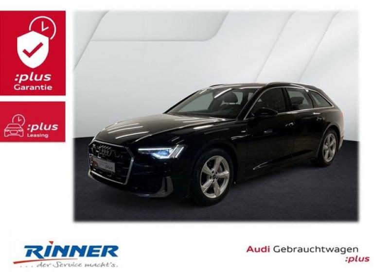 AUDI  A6 Avant 45 TDI quattro S line/Matrix/ACC/RFK, Mythosschwarz Metallic