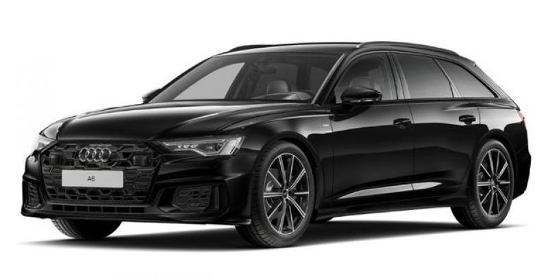 AUDI  A6 Avant 45 TFSI S line/Matrix/AHK/360°/HUD, Mythosschwarz Metallic