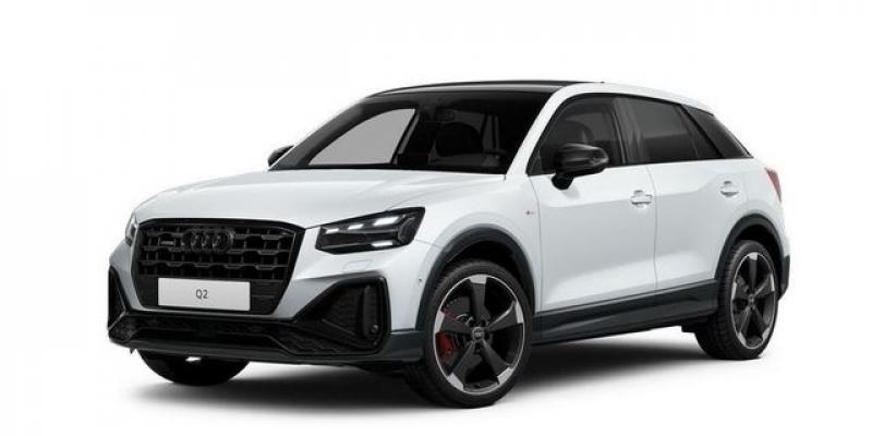 AUDI  Q2 40 TFSI quattro S line, Gletscherweiß Metallic