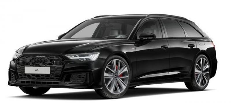 AUDI  A6 Av. 55 TFSI e quattro S line/HuD/B&O/ACC/AHK, Mythosschwarz Metallic