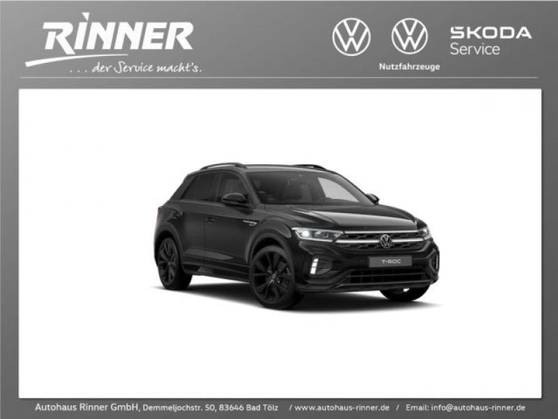 VW  T-Roc R-Line 2.0l TSI 4MOTION 140 kW/190 PS DSG, Deep Black Perleffekt