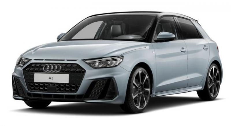 AUDI  A1 Sportback 35 TFSI 2xS line+Navi+LED+ACC+PDC+, Pfeilgrau Perleffekt/Mythosschwa