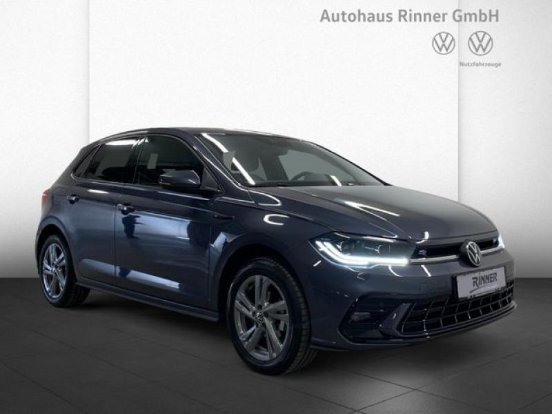 VW  Polo R-Line 1,0 l TSI OPF 70 kW (95 PS) Navi/ACC, Rauchgrau Metallic