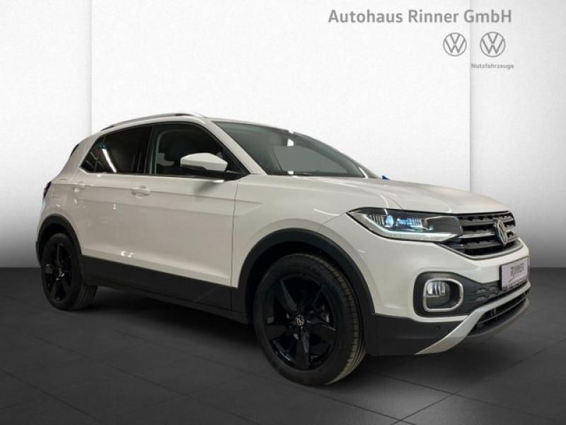 VW  T-Cross Style 1,0l TSI 81kW/Navi/LED/ACC/App-Con, Pure White