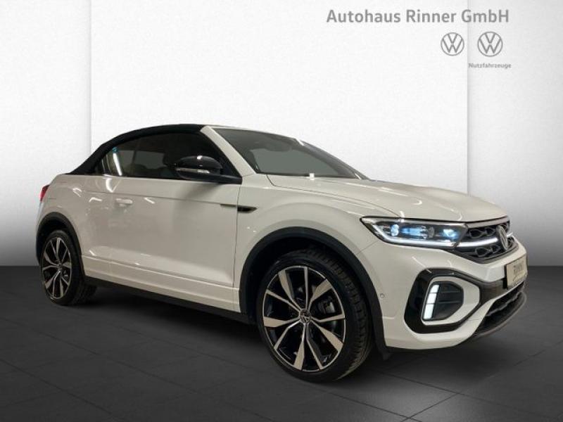 VW  T-Roc Cabrio R-Line 1,5l TSI 110kW DSG/AHK/NAVI, Pure White