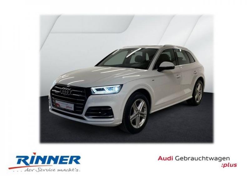AUDI  Q5 55 TFSIe quattro sport S line+Pano+LED+360°, Ibisweiß