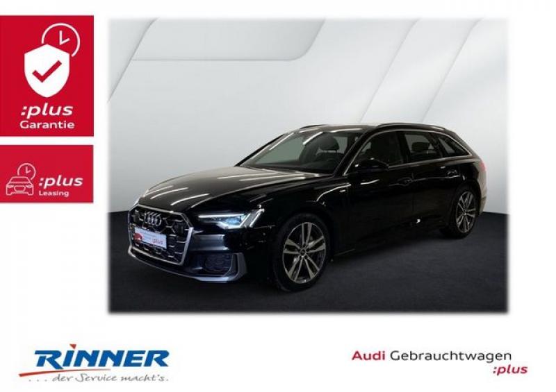 AUDI  A6 Avant 45 TDI quattro S line+Matrix+ACC+RFK, Mythosschwarz Metallic
