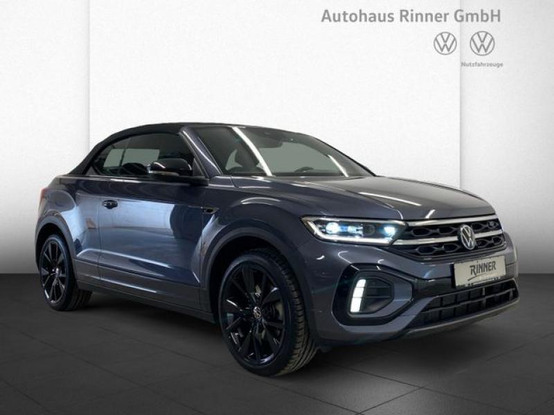 VW  T-Roc Cabriolet R-Line 1.5 l TSI 110 kW (150 PS), Rauchgrau Metallic