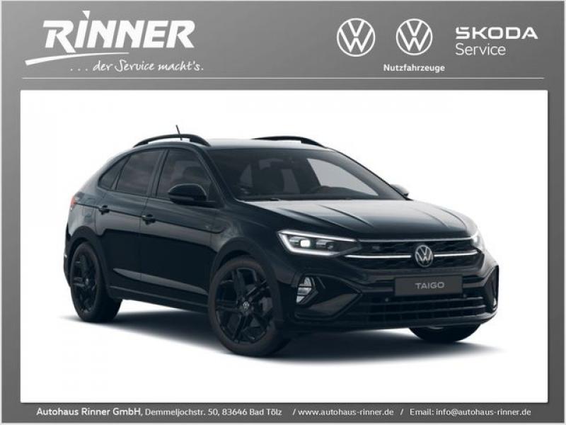 VW  Taigo R-Line 1,5 l TSI OPF 110 kW (150 PS) DSG, Deep Black Perleffekt