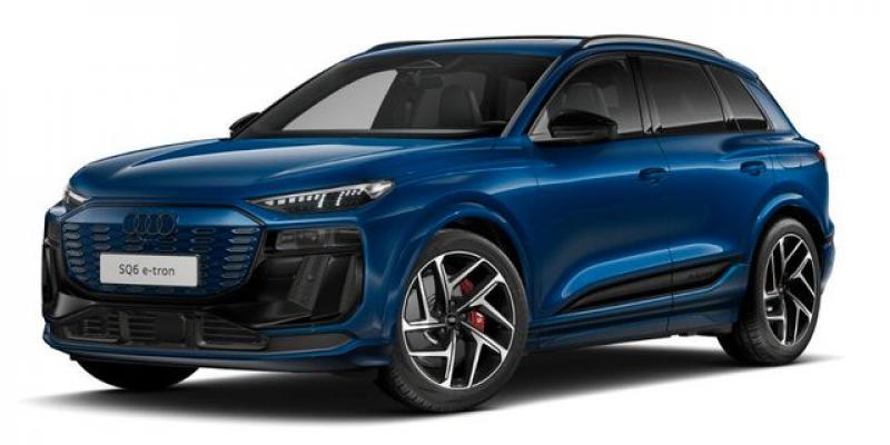 AUDI  SQ6 e-tron  quattro edition one blue, Ascariblau Metallic
