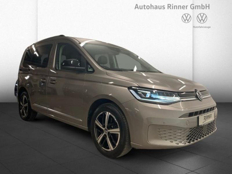 VW  Caddy Style 2,0 l TDI 90 kW DSG/LED/LM/App-Con., Mojave Beige Metallic