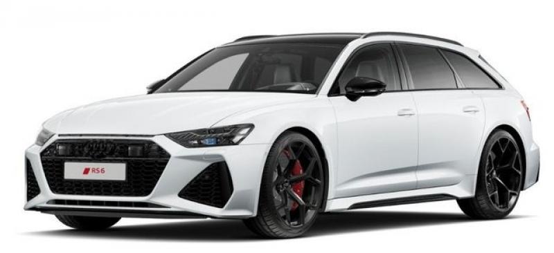 AUDI  RS6 RS 6 Avant 4.0 TFSI quattro performance, Gletscherweiß Metallic