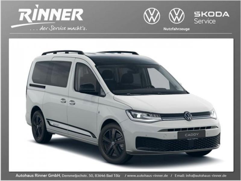 VW  Caddy Maxi Life 7-Sitzer 1,5 l 85 kW eHybrid DSG, Candy-Weiß