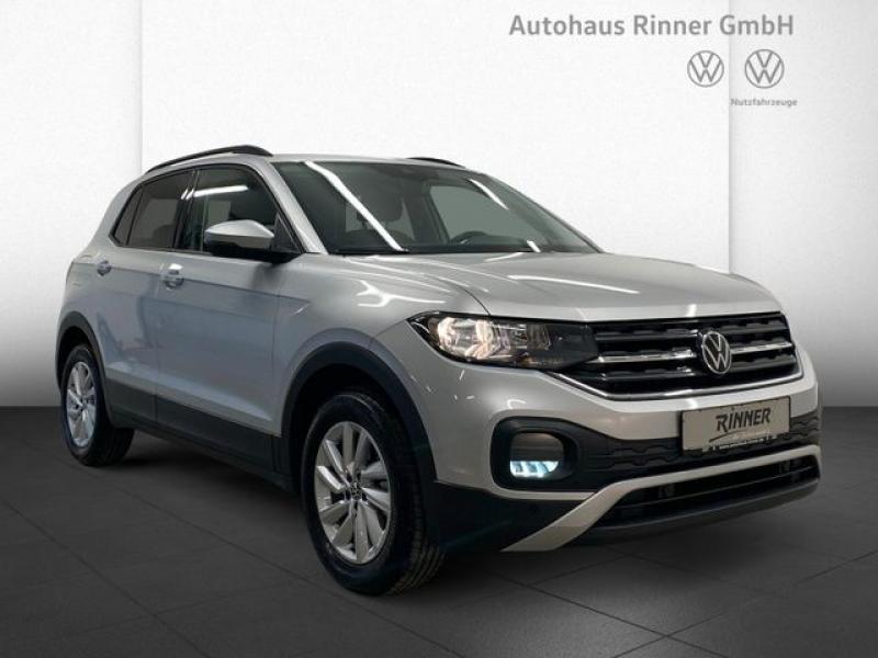 VW  T-Cross Life 1,0l TSI 70kW/Navi/LM/App-Con./, Reflexsilber Metallic